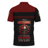 Joycorners Personalized T-Shirt I'm A Mechanic The Person Your Girl Calls When You Can't Bust A Nut Skull Style Shirt For Mechanics PT2609