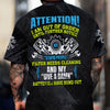 Joycorners Custom Name Mechanic T Shirt Attention I Am Out Of Order Mechanic Shirt All Over Print PT2609