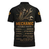 Joycorners Personalized T-Shirt Mechanic Hourly Rate Skull Looking Watch Design Shirt for Mechanics PT2609