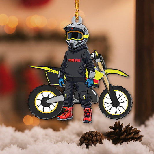 Joycorners Riding Home Decor, Christmas Ornament, Personalized Ornament 2D Flat LM2111