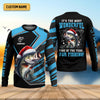 Joycorners It's The Most Wonderful Time Of The Year For Fishing SPF Shirt For Men, Christmas Fishing Gift Ideas