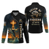 Joycorners Followe Me And I Will Make You Fishers Of Men, Jesus Fishing Shirt, SPF Shirt For Men, Gift For Fisherman