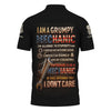 Joycorners Personalized T-Shirt I'm Proud To Be A Mechanic Love Family And Country USA Flag Design Shirt For Mechanics PT2609
