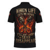 Joycorners Personalized T-Shirt When Life Gets Me Down I'll Just Drop A Gear Disappear Shirt for Mechanics PT2609