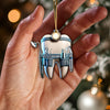 Joycorners Custom Name Dentist Ornament, Dentist Christmas Gift 2D Flat LM2211