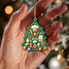 Joycorners Custom Name Baker Ornament, Christmas Gift for Baker  2D Flat LM2211