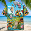 Joycorners Funny Food Camping Hawaiian Shirt