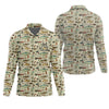 Joycorners Fishing Gear Items SPF Long Sleeve Shirts, Custom Fishing Shirt, Men Long Sleeve Shirt