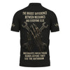 Joycorners Personalized Mechanic Shirt, The Biggest Difference Between Mechanics And Everyon Else Mechanics Wash Their Hands, Gift For Men PT2609