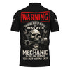Joycorners Personalized Mechanic Shirt, Warning This Mechanic Is The One Person You May Wanna Skip, Gift For Men PT2609