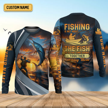Joycorners Fishing Is Not About The Fish Fishing UPF Shirts, Tournament Fishing Shirts, Men's Fishing Shirt