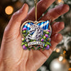 Joycorners Custom Name Scotland Ornament, Christmas Gift for Scotland Lover4 2D Flat LM2211