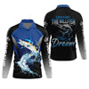Joycorners Marlin Fishing, Chasing The Billfish Dream SPF Shirts, Fishing Shirts For Men, Fisherman Gift