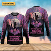 Joycorners Bigfoot Saw Me Fishing But Nobody Believes Him Funny Fishing Shirt, SPF Shirt For Men