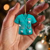 Joycorners Custom Name Dentist Ornament, Home Decor Christmas Gift 2D Flat LM2211