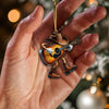 Joycorners Custom Name Guitarist  Ornament, Guitarist Christmas Gift 2D Flat LM2211
