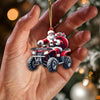 Joycorners Custom Name Jeep Ornament, Christmas Gift for Jeep Lover 2D Flat LM2111
