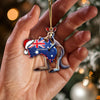 Joycorners Custom Name Australia Ornament, Christmas Gift for Australia Lover 2D Flat LM2111