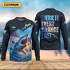 Joycorners I Jerk It Every Chance I Get Shark Fishing SPF Shirt For Men, Funny Fishing Shirt, Fishing Gifts For Men