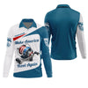 Joycorners Make America Reel Again Patriotic Fishing Shirt, Performance Fishing Shirts, Fishing Shirts For Men