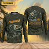 Joycorners Gone Fishin In The Afterlife Horror Fishing SPF Shirt For Men, Halloween Fishing Jersey, Presents For Fishermen