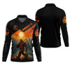 Joycorners Bassquatch Bigfoot Fishing SPF Long Sleeve Shirts, Fishing Shirts For Men, Funny Fishing Shirt, Fisherman Gift