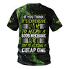 Joycorners Custom Mechanic Work Shirt, If You Think It’s Expensive to Hire a Good Mechanic Quote, Funny Graphic Shirt for Men PT2609