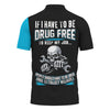 Joycorners Personalized Mechanic Shirt, Drug Free Job Quote, Custom Name Shirt, Cool Skull Design, Funny Work Apparel, Gift for Mechanics PT2609