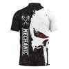 Joycorners Personalized Mechanic Skull Shirt, Unique Gear Design, Gift for Mechanics & Motorheads, Funny Skull Shirt PT2609