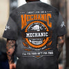 Joycorners Mechanic Humor Shirt, I Might Look Like a Mechanic, Smell Like a Mechanic, But I Won’t Fix Your Sh*t for Free, Perfect Gift for Auto Repair Fans PT2609