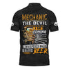 Joycorners Beer & Mechanic Shirt, The Devil Whispered to Me, I Whispered Back Bring Beer Shirt, Funny Gift for Auto Repair Fans, For Car Lovers PT2609