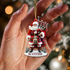 Joycorners Custom Name Scotland Ornament, Christmas Gift for Scotland Lovers 2D Flat LM2111
