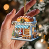 Joycorners Custom Name Bakery Shop Ornament, Bakery Love Christmas Gift53 2D Flat LM2111