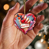 Joycorners Custom Name Nail Tech Ornament, Christmas Gift for Nail Artist 2D Flat LM2211