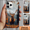 Joycorners Majestic Deer Oil Art Personalized Name Phone Case