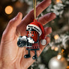 Joycorners Custom Name Photographer Ornament, Photographer Christmas Gift 2D Flat LM2111