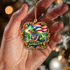 Joycorners Custom Name Puerto Rico Ornament, Christmas Gift for Puerto Rico Lover 2D Flat LM2211