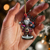 Joycorners Custom Name Scotland Ornament, Christmas Gift for Scotland Lover5 2D Flat LM2211
