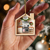 Joycorners Custom Name Chef Kitchen Ornament, Chef Kitchen Christmas Decoration 2D Flat LM2211