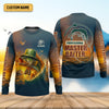 Joycorners Professional Master Baiter Sunset Fishing UPF Shirts, Fisherman Outfit, Presents For Fishermen