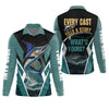 Joycorners Every Cast Tells A Story Mens Fishing Shirts Long Sleeve, SPF Shirt For Men, Fishing Shirts For Men