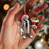 Joycorners Custom Name Bartender Ornament, Barista Christmas Gift 2D Flat LM2211