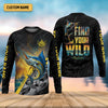 Joycorners Find Your Wild Swordfish Fishing SPF Shirt For Men, Gift For Fisherman, Men's Fishing Shirt