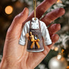 Joyccorners Custom Name Baker Ornament, Christmas Gift for Baker Lover 2D Flat LM2111
