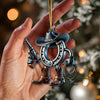 Joycorners Custom Name Cowboy Ornament, Cowboy Christmas Gift 2D Flat LM2111