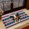 Joycorners Personalized Funny Cow Welcome To Our Farm Doormat