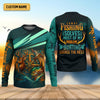 Joycorners Fishing Solves Most Of My Problems Sky Star Pattern Fishing UPF Shirts, Fishing And Hunting SPF Shirt For Men