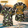 Joycorners Professional Master Baiter Fishing UPF Shirts, Camo Fishing Shirt, Presents For Fishermen
