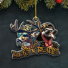 Joycorners Personalized Funny Bucks ‘N Beards Ornament – Cool Gift for Hunters & Outdoorsmen MT0110