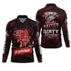 Joycorners He’s the Master Baiter & I’m the Dirty Hooker SPF Shirts, Fishing Shirts For Men, Fisherman Gift
